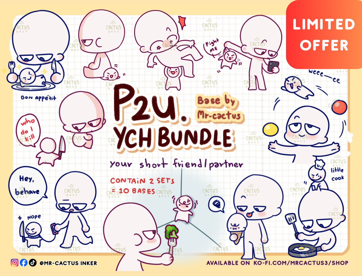 Mr_cactus_Inker's tweet image. I make more bases for you and your short friend/partner
Limited offer you can get two with lower price  ko-fi.com/s/2c954b454e
_____________
ข้อเสนอเดียวกันกับของฝั่งไทยคับ ให้10เมลแรกซื้อคู่ถูกกว่าไปเรย ฝท.ได้นะคับ เดี๋ยวลงช่วงสิ้นเดือน จะลงหลังจากแก๊งสามหน่อคับ #p2u