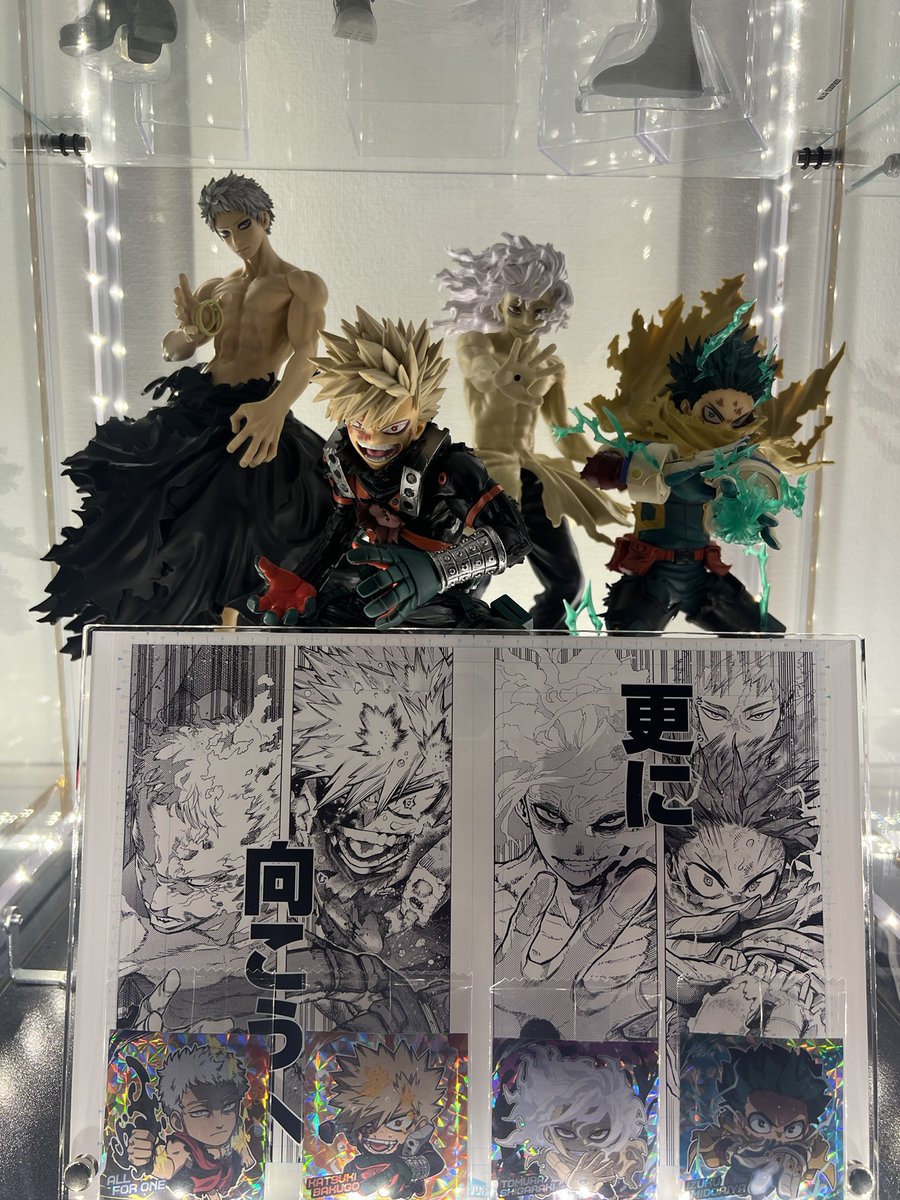 hrk_we_pd's tweet image. なんとかウエハース買えて
更に向こうへ4枚自引きできた！
原画+立体化+にふぉるめ
とても良き！！！！！

Go Beyond‼︎

#僕のヒーローアカデミア
#ヒロアカ好きな人と繋がりたい
#フィギュア棚開示
#ヒロアカ