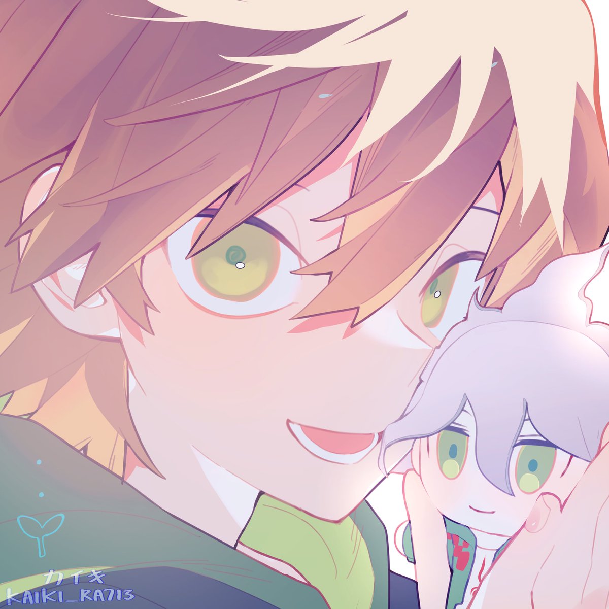 kaiki_ra713's tweet image. 再び2000以上のいいね、ありがとうございます！それにたくさんのフォローも！苗木くん、本当にかわいいですよね～？🌱✨️🧸
個人的には、彼の頬をつねってしまいたくなります～