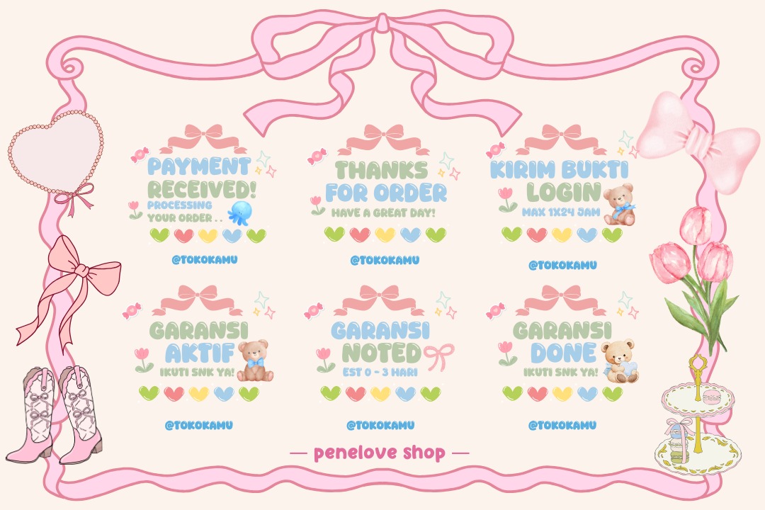 penelobey's tweet image. ﹙👛﹚help repost please? thank you :3

hi! penelope ada 4 sticker pack ready stock for ba yang bisa kamu take by wa dengan harga tertera, cek alt for more info 💭 ꒱

[ #zonauang #zonajajan ]