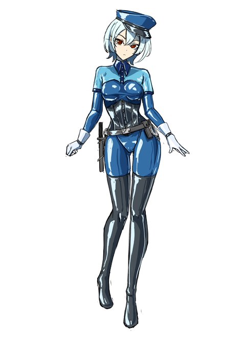 このキャラにヒトイヌ拘束施して、これぞ警察犬!…ってネタを思いついてしまった…( ゜д゜)!