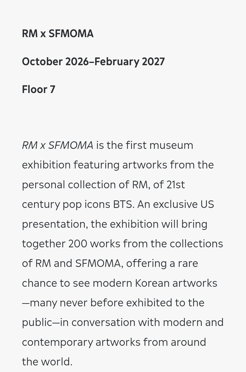 MoonieJoonieee's tweet image. Of course Joonie's exhibit is going to be on Floor 7