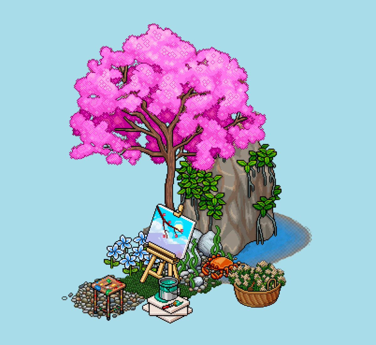 WizlyHB's tweet image. Lienzo de verano 🎨🌸
#13FurnisMaW #VeranoM13W #Habbo

Participante: Wizly
Enlace de sala: habbo.es/room/125453342

@ESHabbo | @ESKinered | @HB_Xavi | @LinuxEnMac