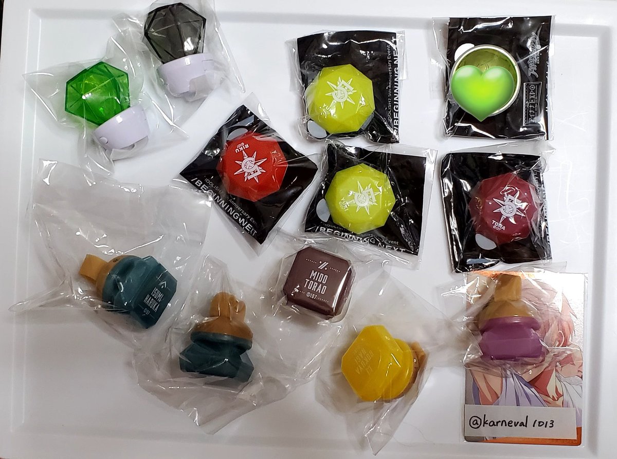 アイナナ リングライト アクリルフォトカード 百 交換】アイドリッシュセブン アイナナ 10th Anniversary リングライト