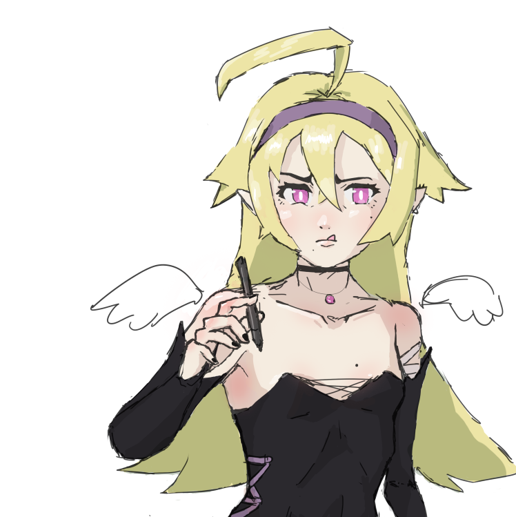 Gaboex1's tweet photo. POV mekuu is drawing you https://t.co/kn4a41mRem