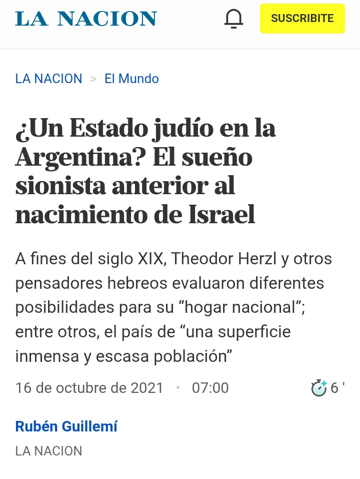 Tapa de La Nación, Octubre de 2021

¿La ves Compatriota?