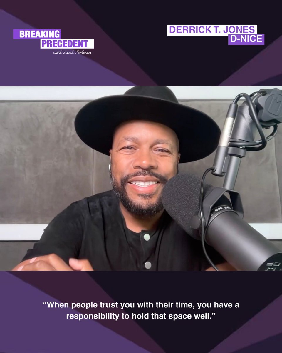 “Music was never the point. Connection was.”
D-Nice on @BreakPrecedent https://t.co/vkmgVpKQYX