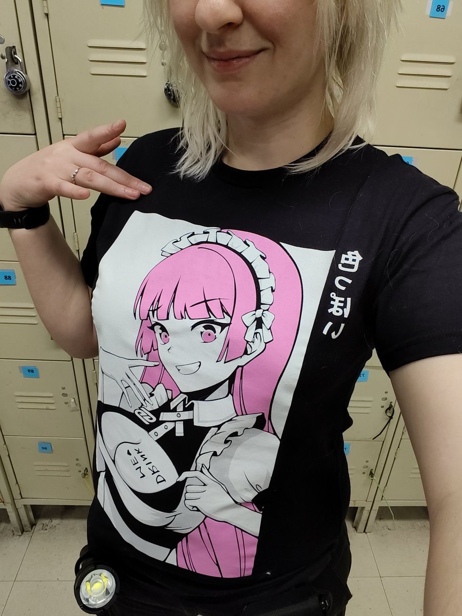 winter_wolve's tweet image. It's Madness Monday! 🤪

Today I am rocking @GamerSupps Waifu Shirt S3.8: Milkers! Super comfy! 😜

Drinking the brand new flavor Graveyard dirt by @yeptheboys! Yummy grape flavor! 🥤🤤

Tonight on stream I will be racing horse girls Uma! Come vibe and hangout! 🏇