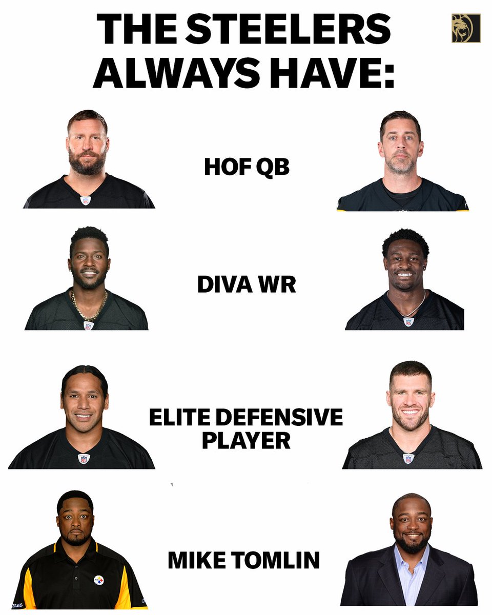 BetMGM's tweet image. Time is a flat circle in Pittsburgh