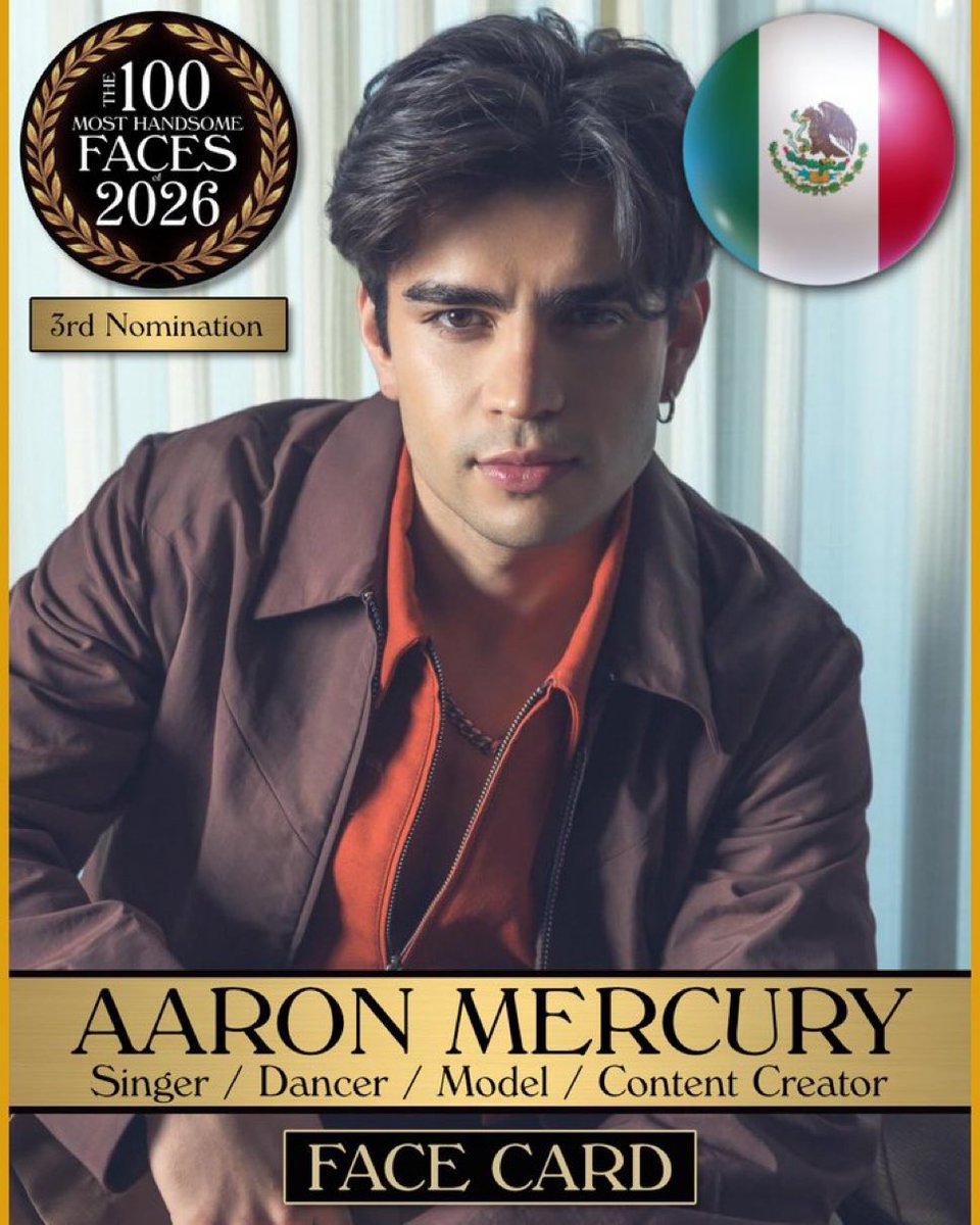 Jennie81021's tweet image. Que bella descripción, igual que su rostro…

#AaronMercury