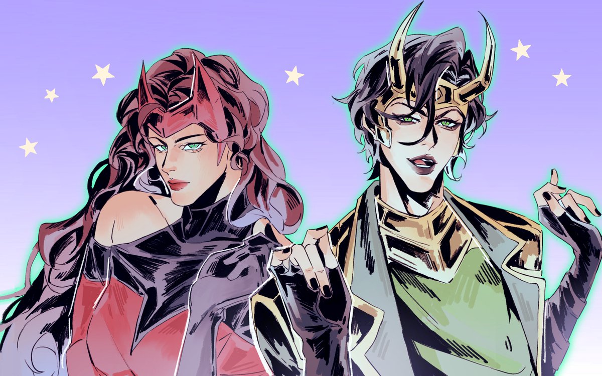 xuqin37179277's tweet image. 💅🏻💅🏻💅🏻

#scarletwitch #Loki