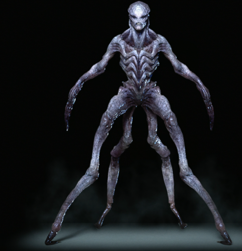 Tha73guy's tweet image. can the next VHS movie reuse this design for another alien segment