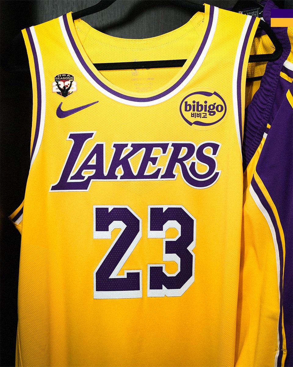 Lakers's tweet image. A historic milestone: The first player ever to play 23 seasons