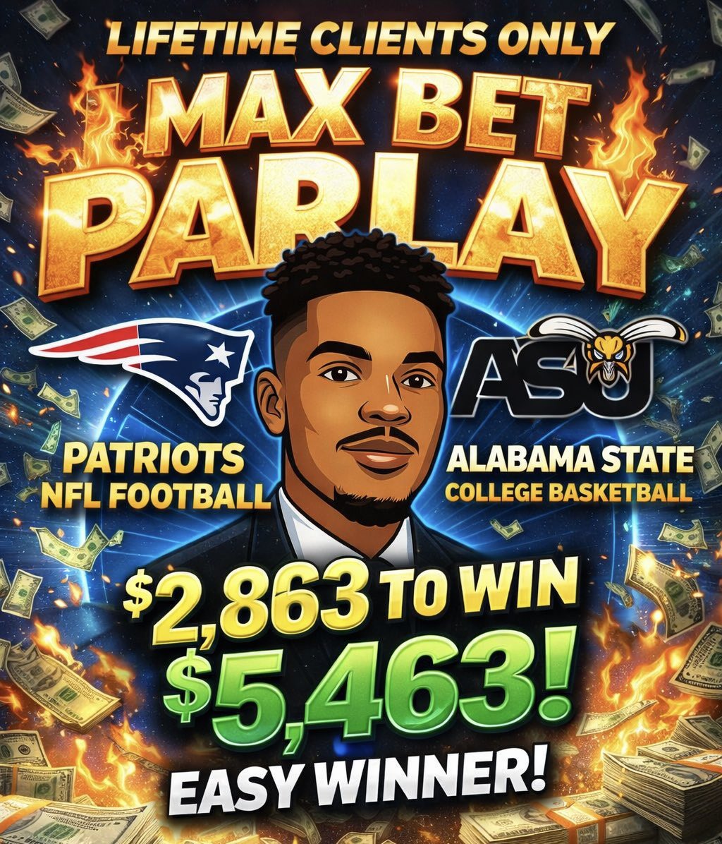 OnTopPicks's tweet image. Lifetime 2-Day Bomb = WINNER 🤑

I said this was easy money!

Those locked in got paid ✅ 

#sportsbetting | #Parlay 
#JoinVIP | #WinMore
