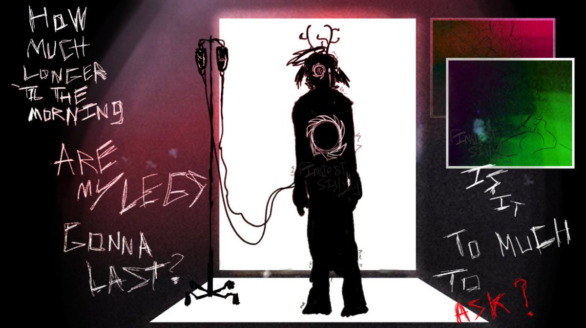 How long? 
#brokenspawn #Lethimgo (#spadesonnelino / #limegirllethimgo)