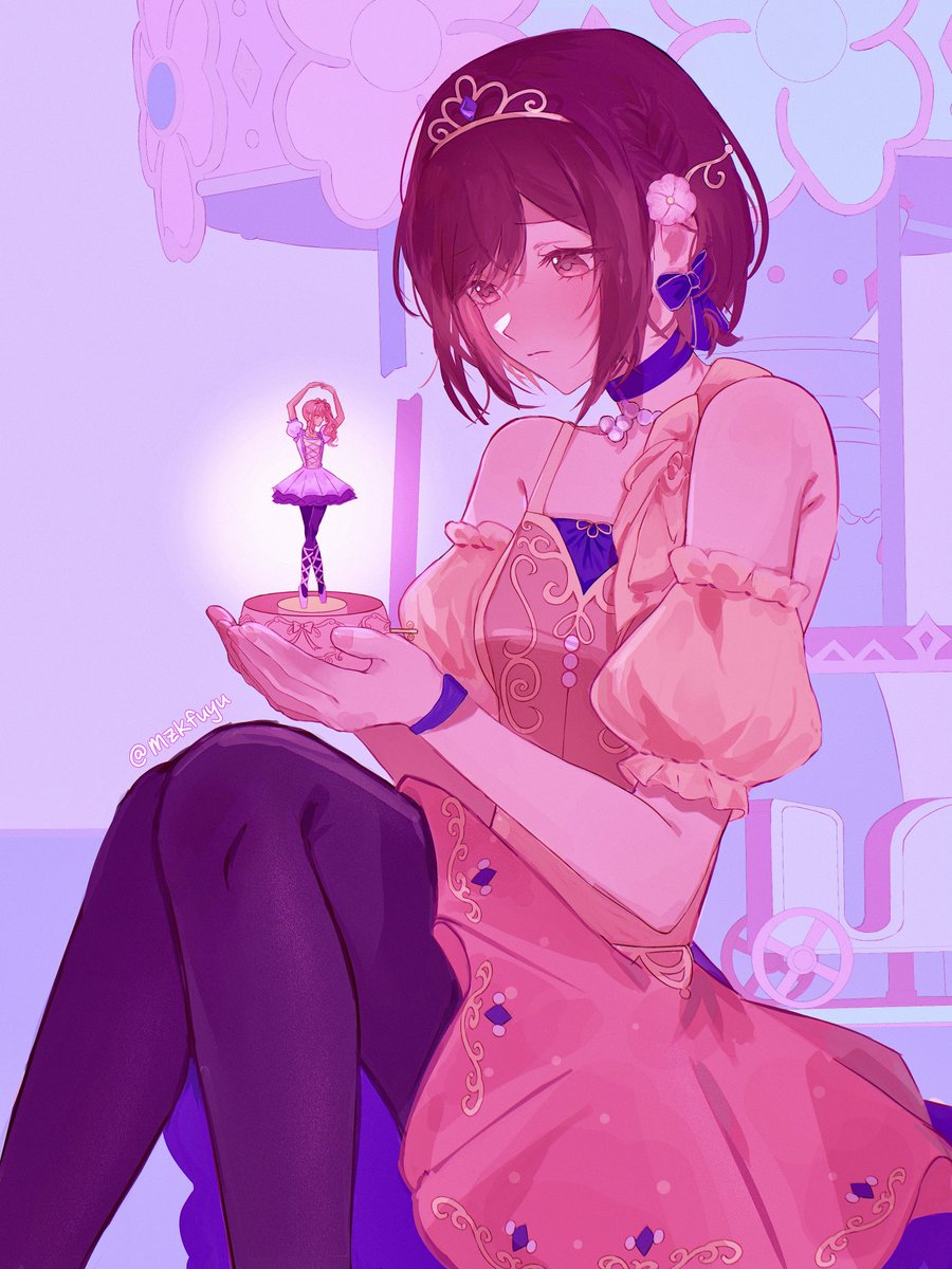 mzkfuyu's tweet image. the lonely princess and her doll
#prsk_FA #みずえな