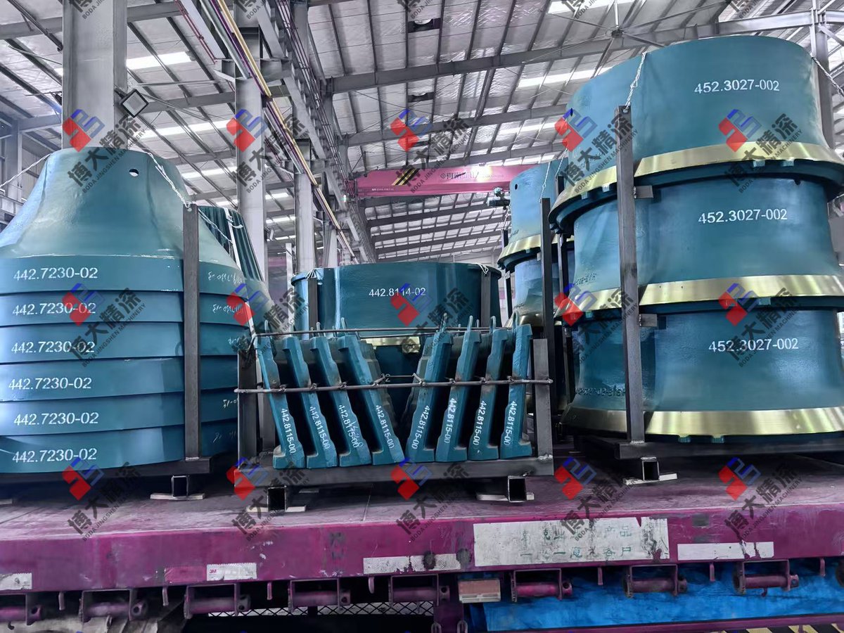 Eric_Boda's tweet photo. Busy days at the warehouse. Carefully packed crusher parts, prepared according to customer requirements.
Reliable quality, on-time delivery — always our priority.
#mining #conecrusher #jawcrusher #bowlliner #mantle #jawplate #rotortipset #crusherparts https://t.co/XLATxZ5t0t