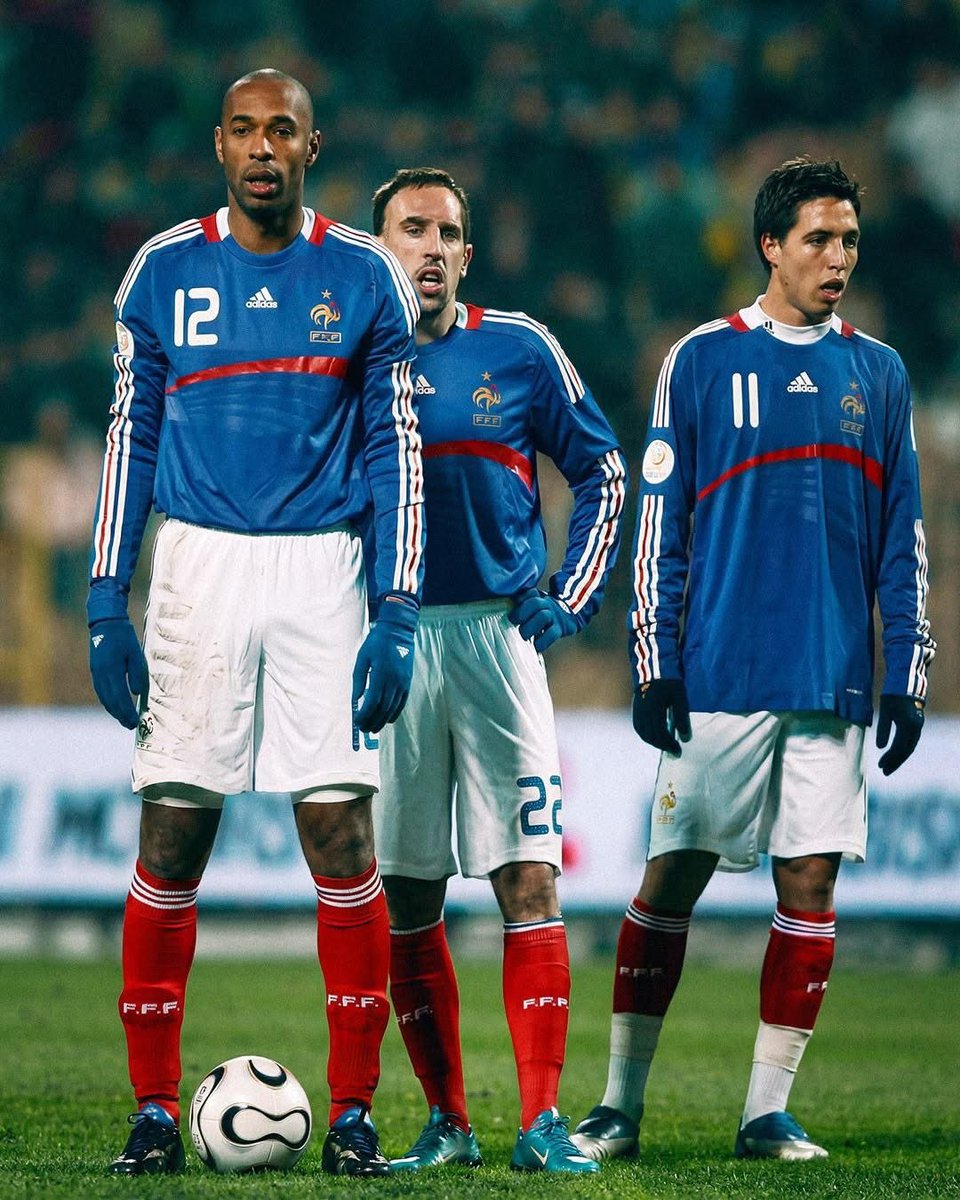 Un minuto de silencio para los que no los vieron jugar. 🤫🇫🇷