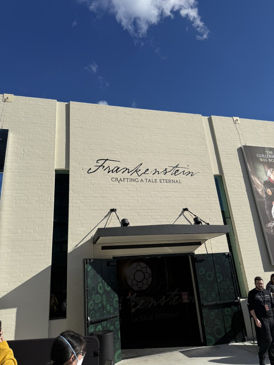 CrowPlaysGames's tweet photo. My wife and I got to visit the beautiful #Frankenstein exhibit by the amazing team behind the movie! Pics don’t do justice. Thank you @RealGDT for the amazing opportunity and movie! It was such an experience and we loved every bit of it! An amazing chance to see into his mind. https://t.co/Xtnk5WN1L6