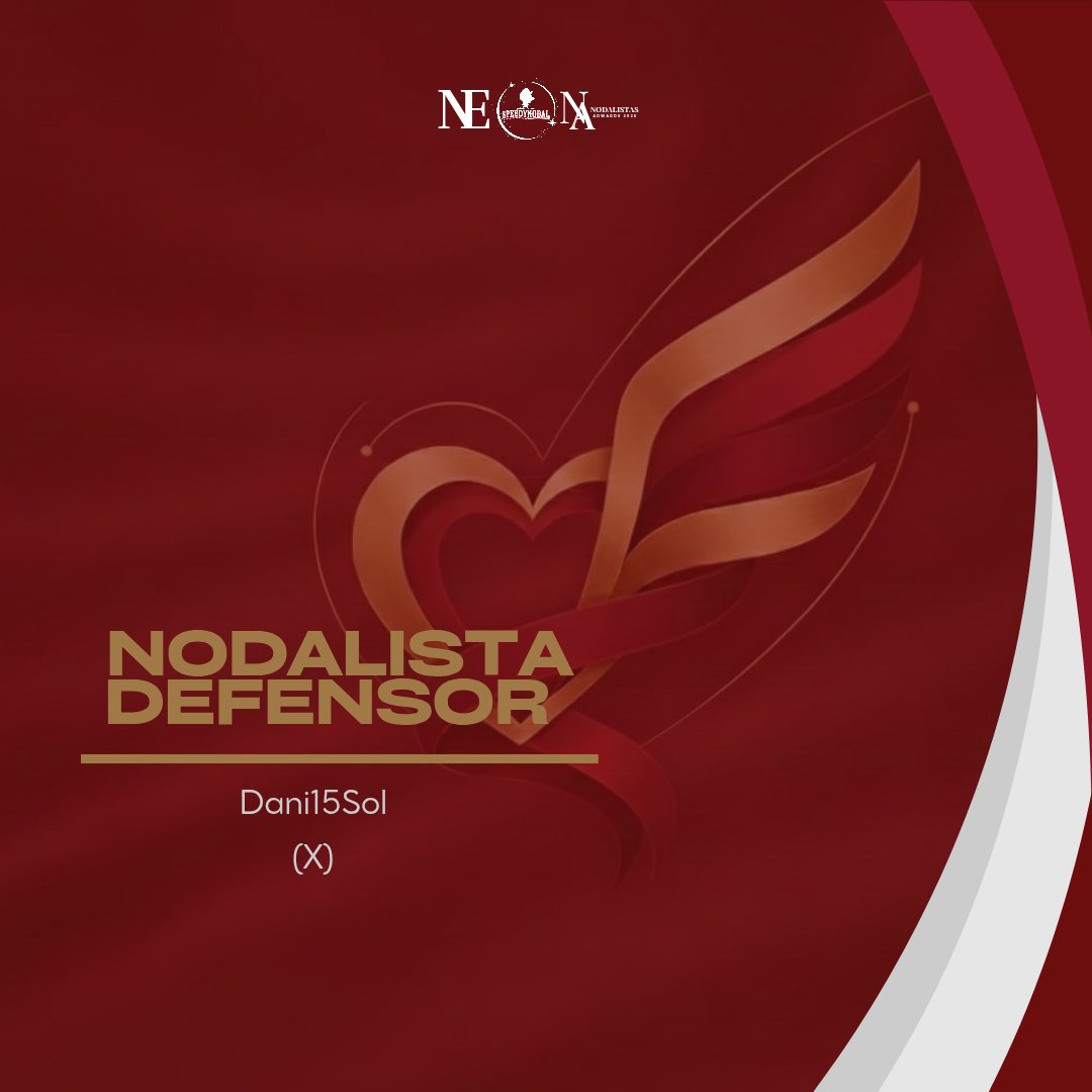 NODALISTA DEFENSOR 

GANADOR - <a href="/Dani15Sol/">daniel orozco</a> 

#NodalistasAwards2026