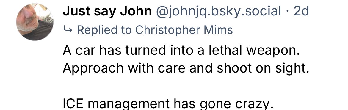 BlueskyLibs's tweet image. Bluesky going all-in on “shoot on sight” sentiment for ICE or Border Patrol agents in blue cities.