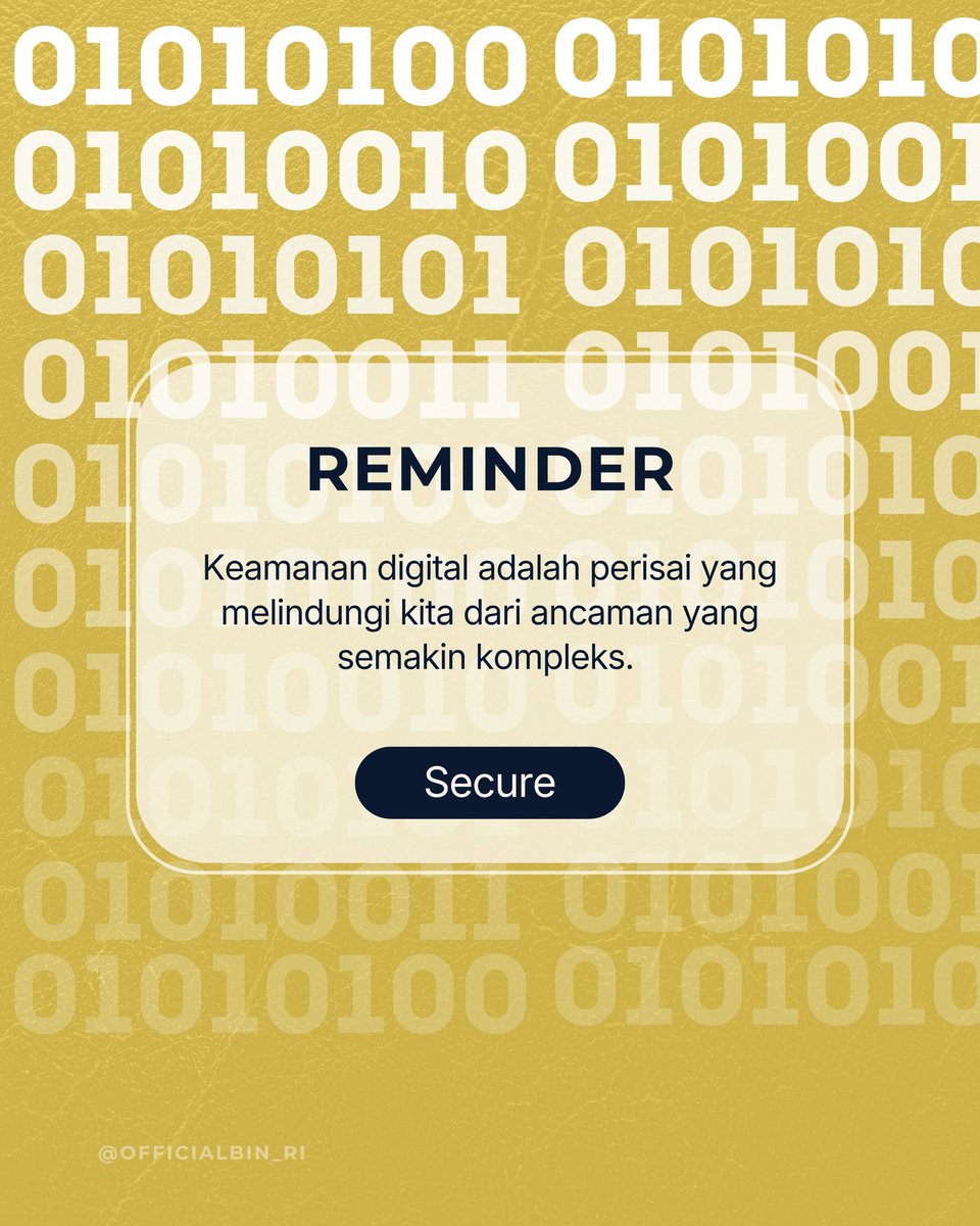 Di era digital ini, melindungi data pribadi sangat penting. Mari tingkatkan kesadaran akan keamanan digital, gunakan kata sandi yang kuat, dan selalu waspada. Bersama, kita bisa menciptakan lingkungan digital yang lebih aman.

#KeamananData #KeamananDigital #KawanIntel