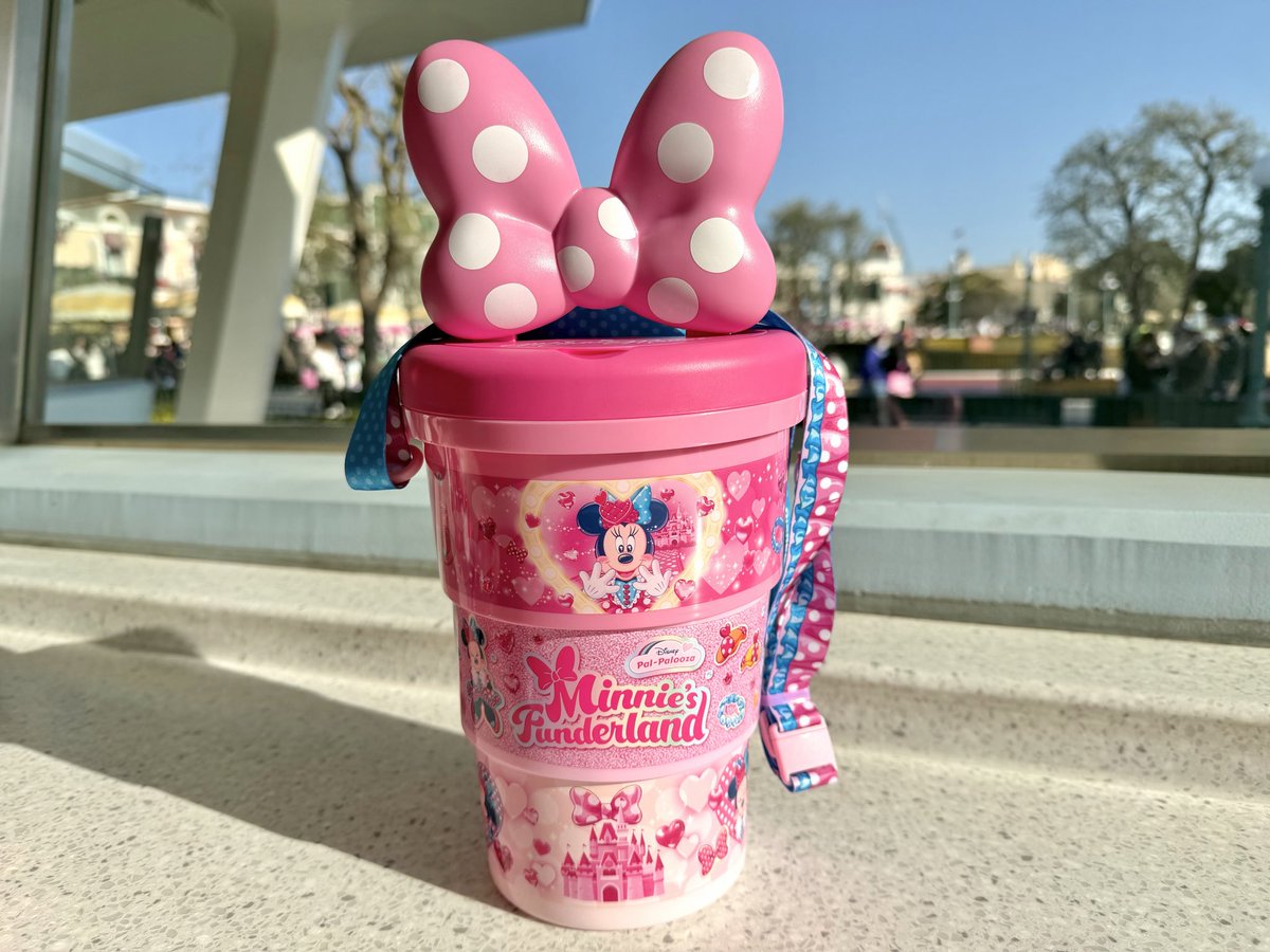 ディズニー今日発売！ミニーのファンダーランドの3段ポップコーン