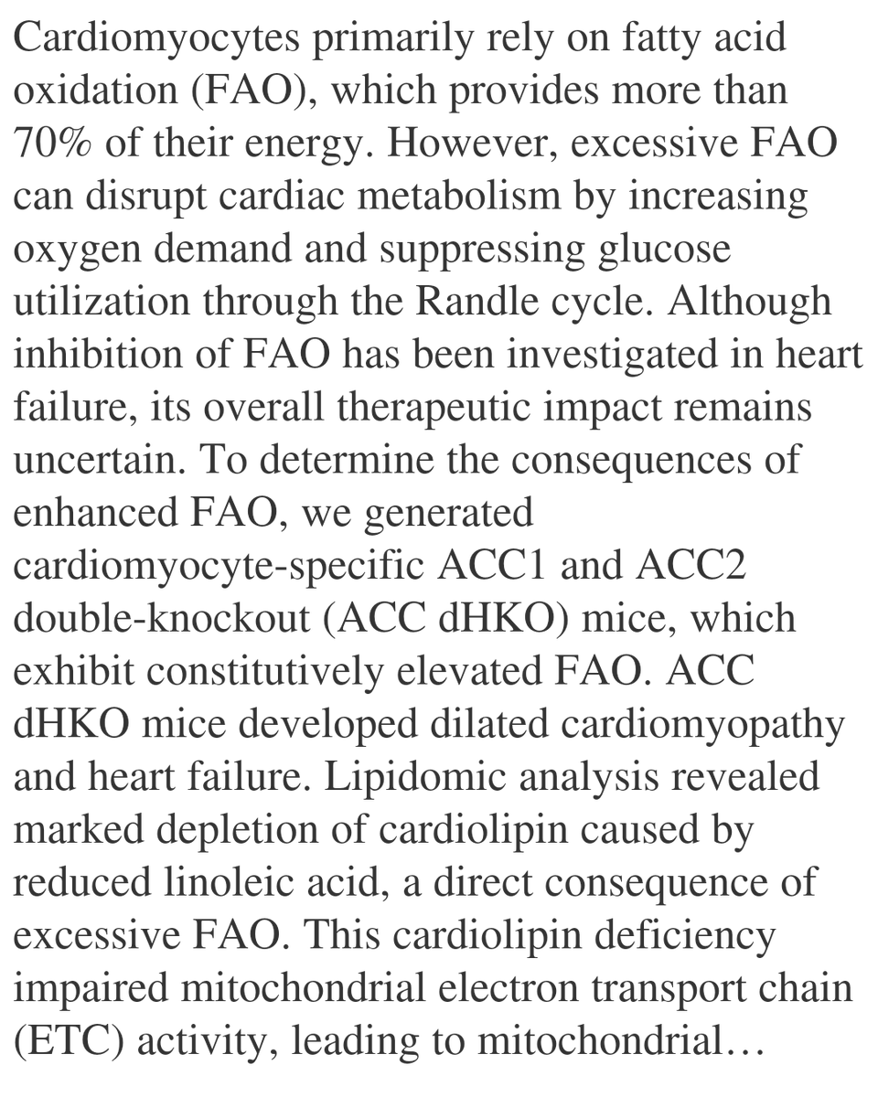 WFC's tweet image. Unrestrained fatty acid oxidation triggers heart failure in mice via cardiolipin loss and mitochondrial dysfunction

Kim, C.-W., Vale, G., McDonald, J., Dai, C., Li, C., Wang, Z. V., Sharma, G., Khemtong, C., Malloy, C., Deja, S., Burgess, S., ...
biorxiv.org/content/10.648…