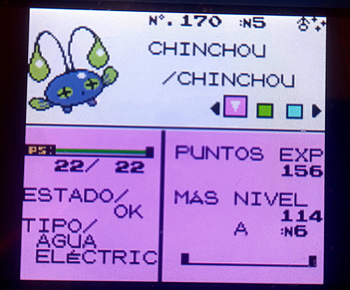 JulioShizaa's tweet photo. Primer Shiny del año! ✨ Chinchou después de 37 huevos eclosionados en Pokémon Plata https://t.co/m6H4rWkvj1
