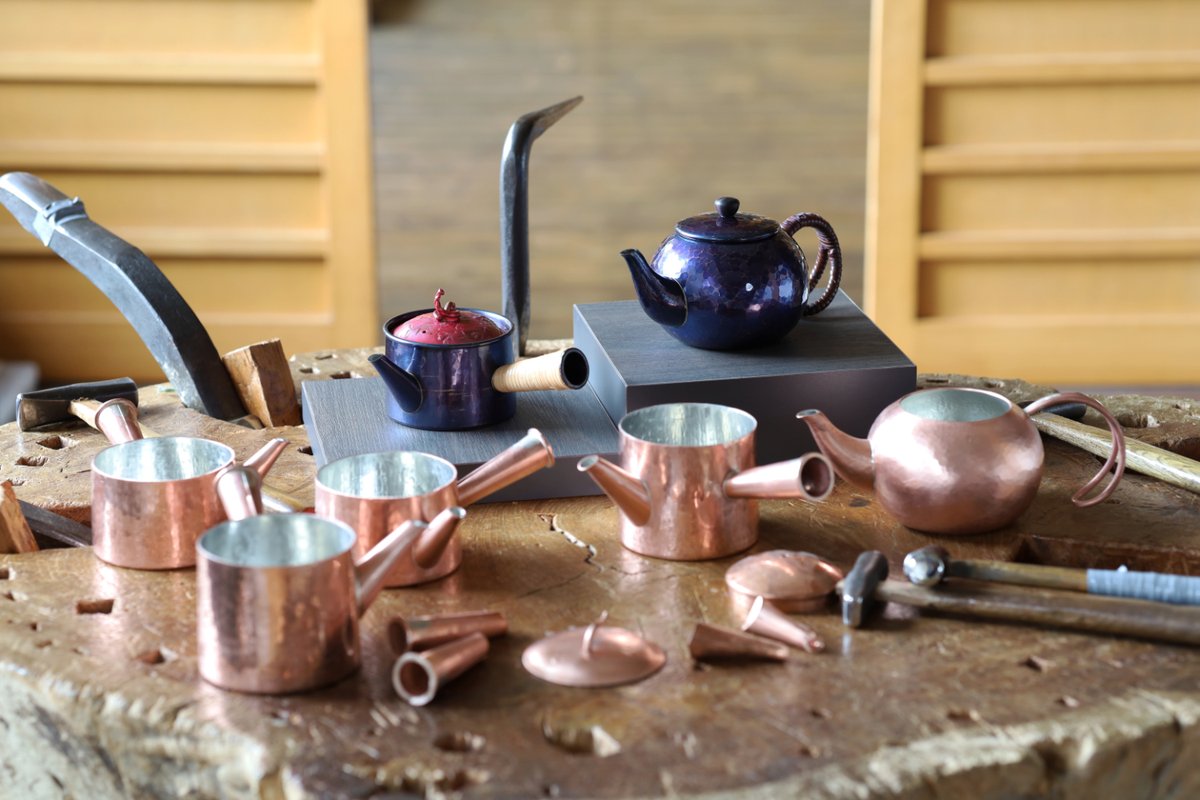 清雅堂〉銅製急須 セミオーダー会 1月21日(水)-25日(日) 7階テーブル