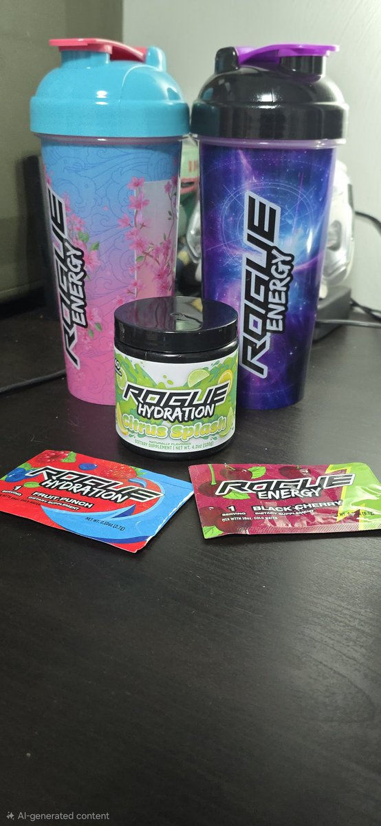 ItsMyrik's tweet photo. New full wrap shakers and Hydration flavor
#RogueEnergy https://t.co/NZn8OCJmQK