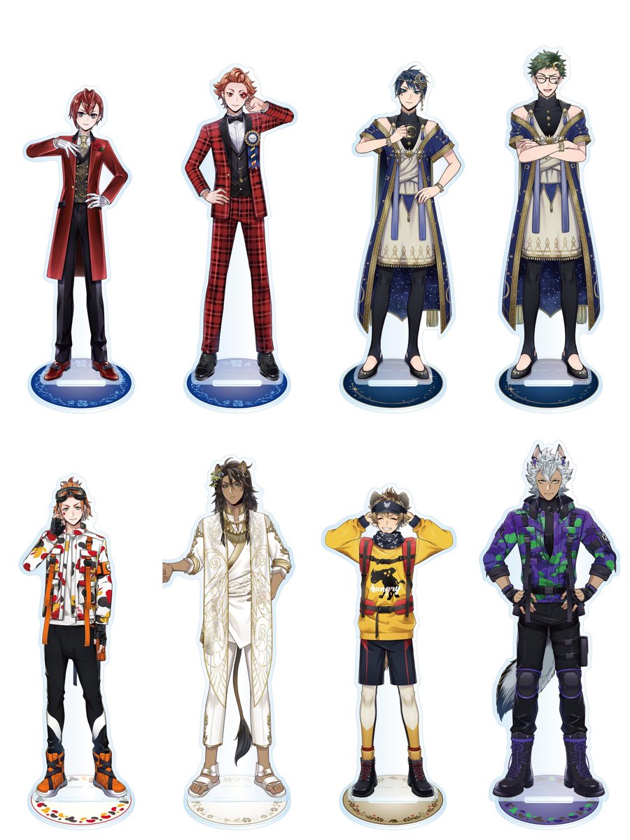 twst_wond's tweet image. ツイステ展 記念グッズ紹介✍️

アクリルスタンド(イベント衣装)

全22種
各1,500円(税込)

matsuya-exhibition.com/twst-exhibitio…

#ツイステ