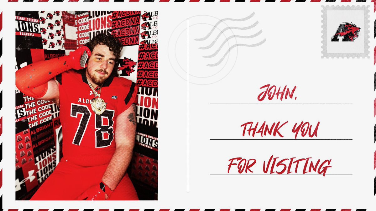 JBittmann77's tweet photo. After a great visit with @Albright_FBall and a great conversation with @CoachWeaverAC, I’m blessed to announce I’ve received my 2nd official offer! @FBCoachFett @CoachDetorie @ConradSchoolFB @ChetWalters11 https://t.co/A3Wr8JxaHL