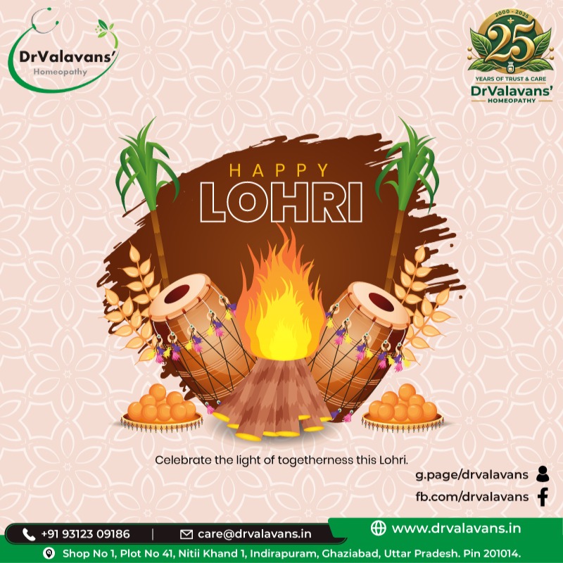 drvalavans's tweet photo. Happy Lohri from DrValavans' Homeopathy! Enjoy bonfire warmth &amp; sarson da saag while Allium cepa fights winter colds. Prosperity &amp; health! #HappyLohri #WinterWellness https://t.co/YlHY9Xbhp2