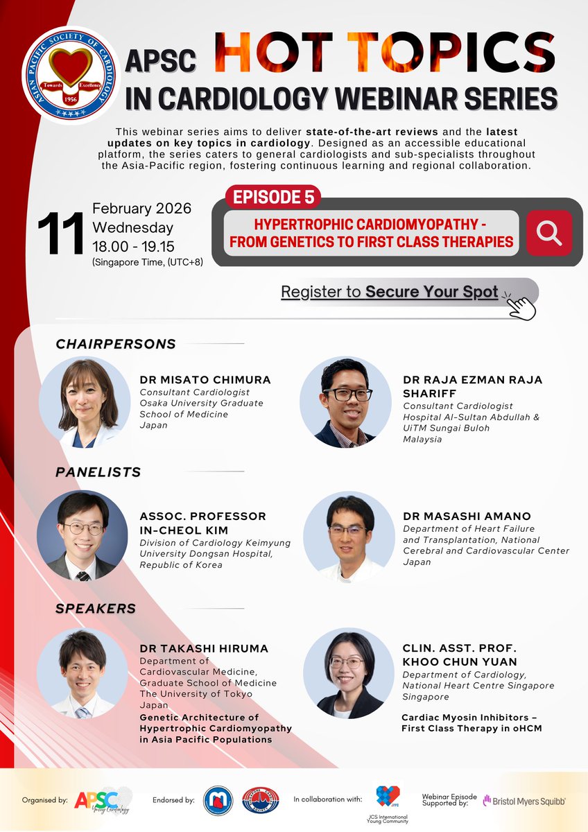 Asian Pacific Society of Cardiology tweet media
