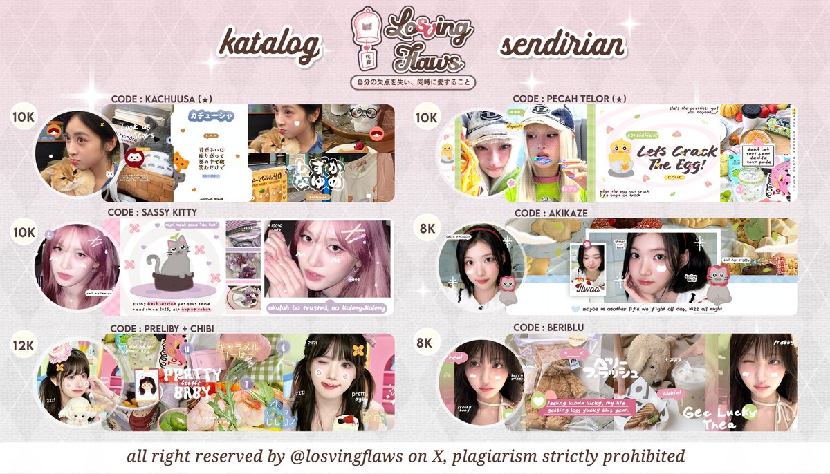 losvingflaws's tweet image. 🔁 help rt / repost? tysm &amp;lt;3

hai eLoDy open layout by request chibi &amp;amp; moodboard deco nih yang bisa periang order melalui tele atau wa ya karena dm eLoDy sampai sekarang masih eror___×

— tele : @.awtemis
— wa  : wa.me/+6289505081741

#zonauang