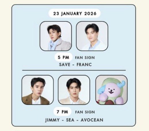 somethingbegood's tweet image. wts คูปองวันที่23/1 รอบเซฟฟรัง จิมมี่ซี (สามารถเลือกรอบได้ค่ะ)

 มีเกิน3ใบ ใบละ160฿ 

มีมัดจำกันเท50% ที่เหลือจ่ายตอนรับคูปอง

สนใจdm.มาได้เลยค่า ไม่โกงแน่นอน♥️

#สนามอ่านเล่น2026xGMMTV