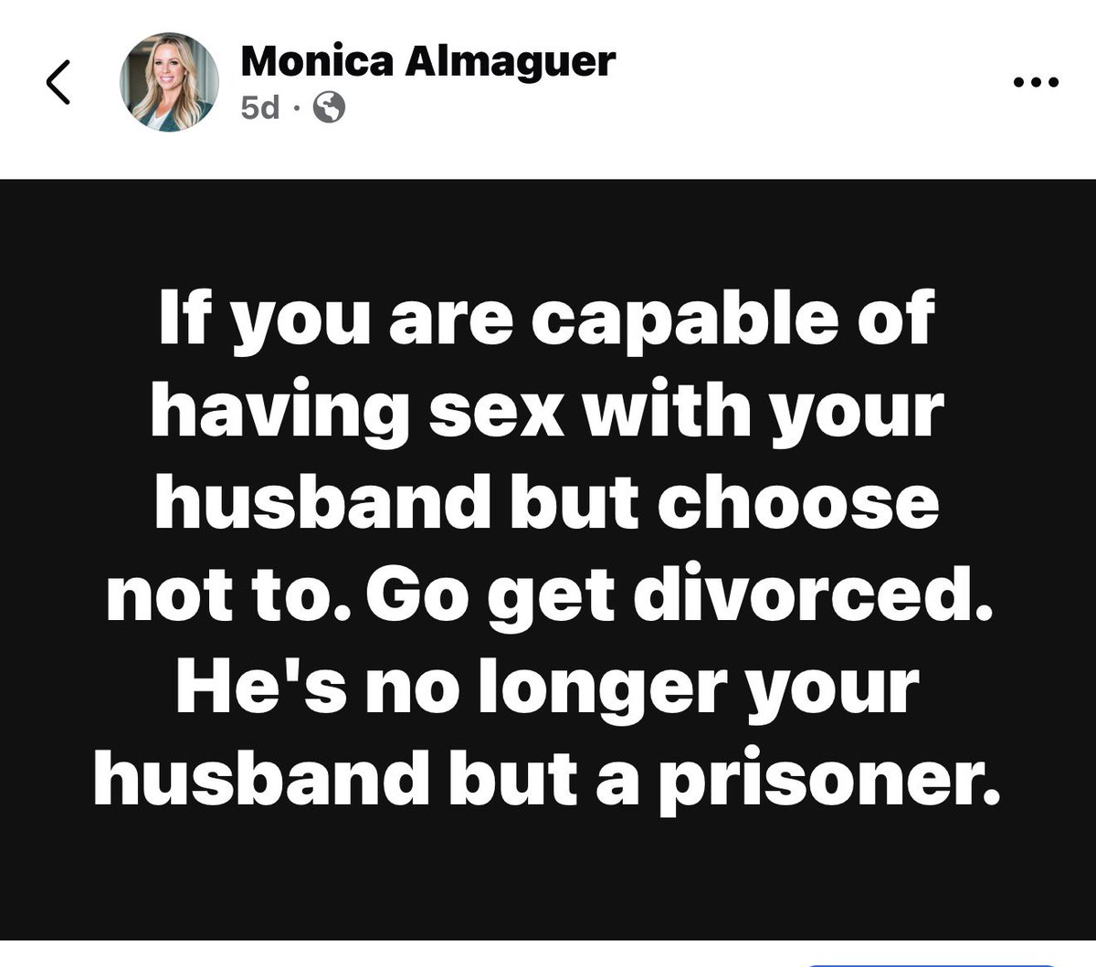 MonicaMAlmaguer's tweet image. 2 millions views on Facebook. Guess this resonated with quite a few guys.