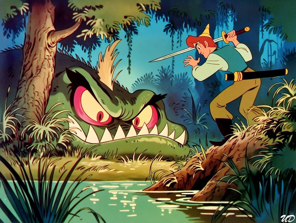 Midjourney: a 13 year old red-haired boy stands in a forest, sword in hand, facing a giant rising from a swamp --ar 4:3 --sref 1400015397 --niji 7

(kinda missed the whole 13 year old thing)