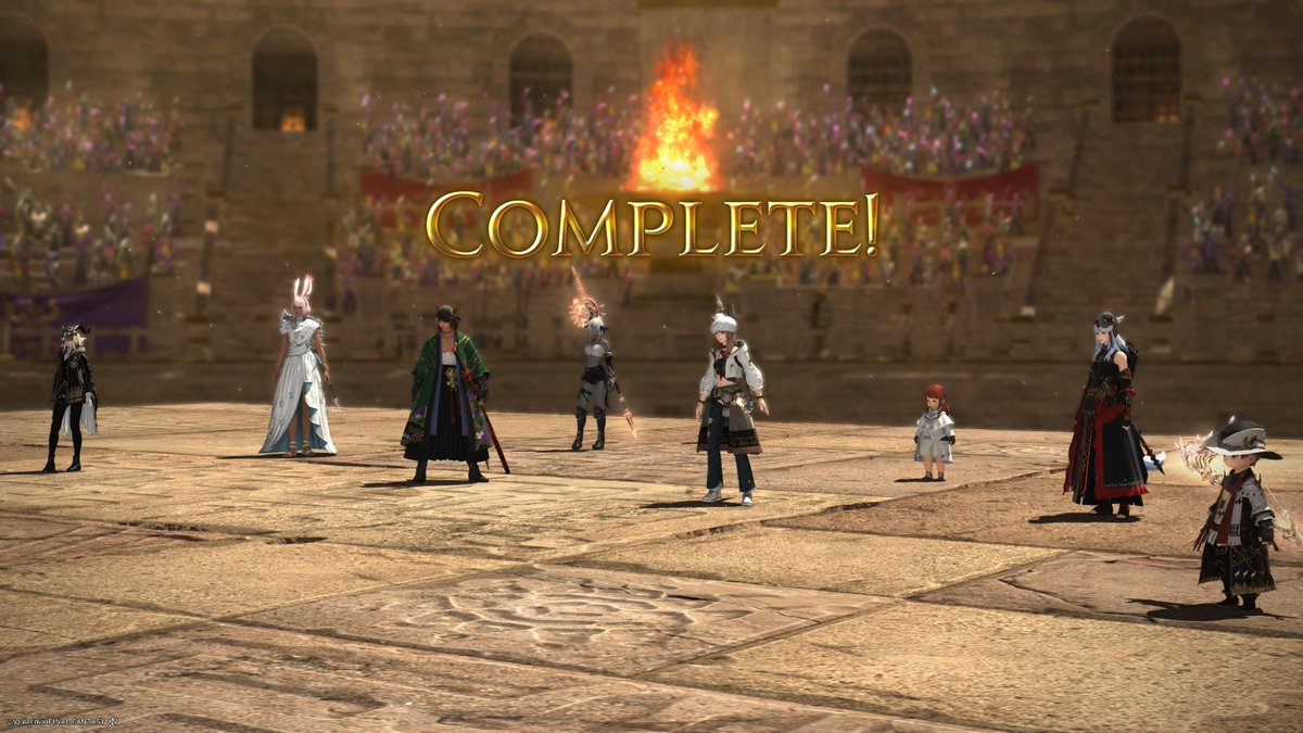 aimai_ff14's tweet photo. 駆け込みで野良3層クリア
ノーミスで火力ぎりぎりだった
お土産はもちろんクリアフラグ https://t.co/mg8txqcePS