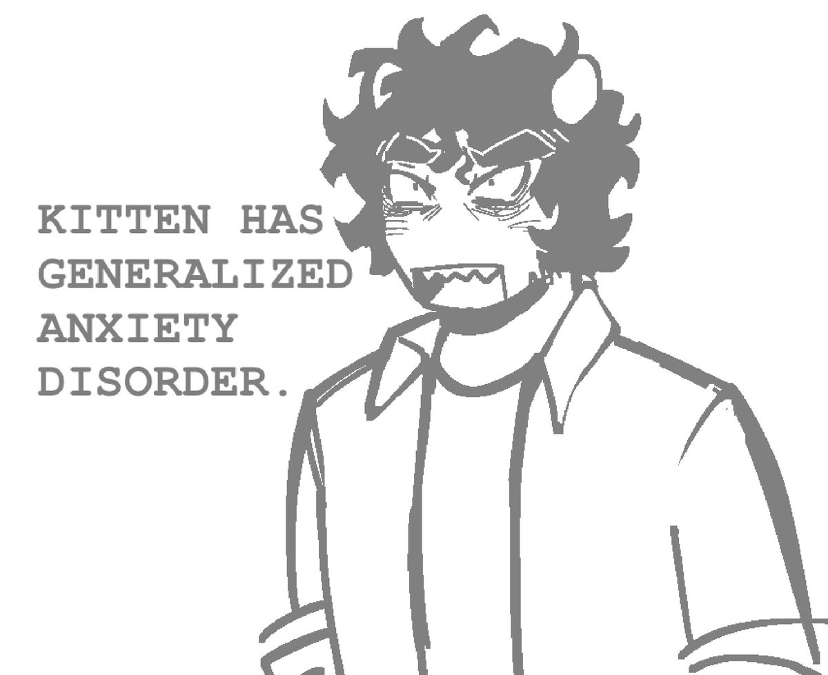 s0larseraph's tweet image. kitten is on lexapro