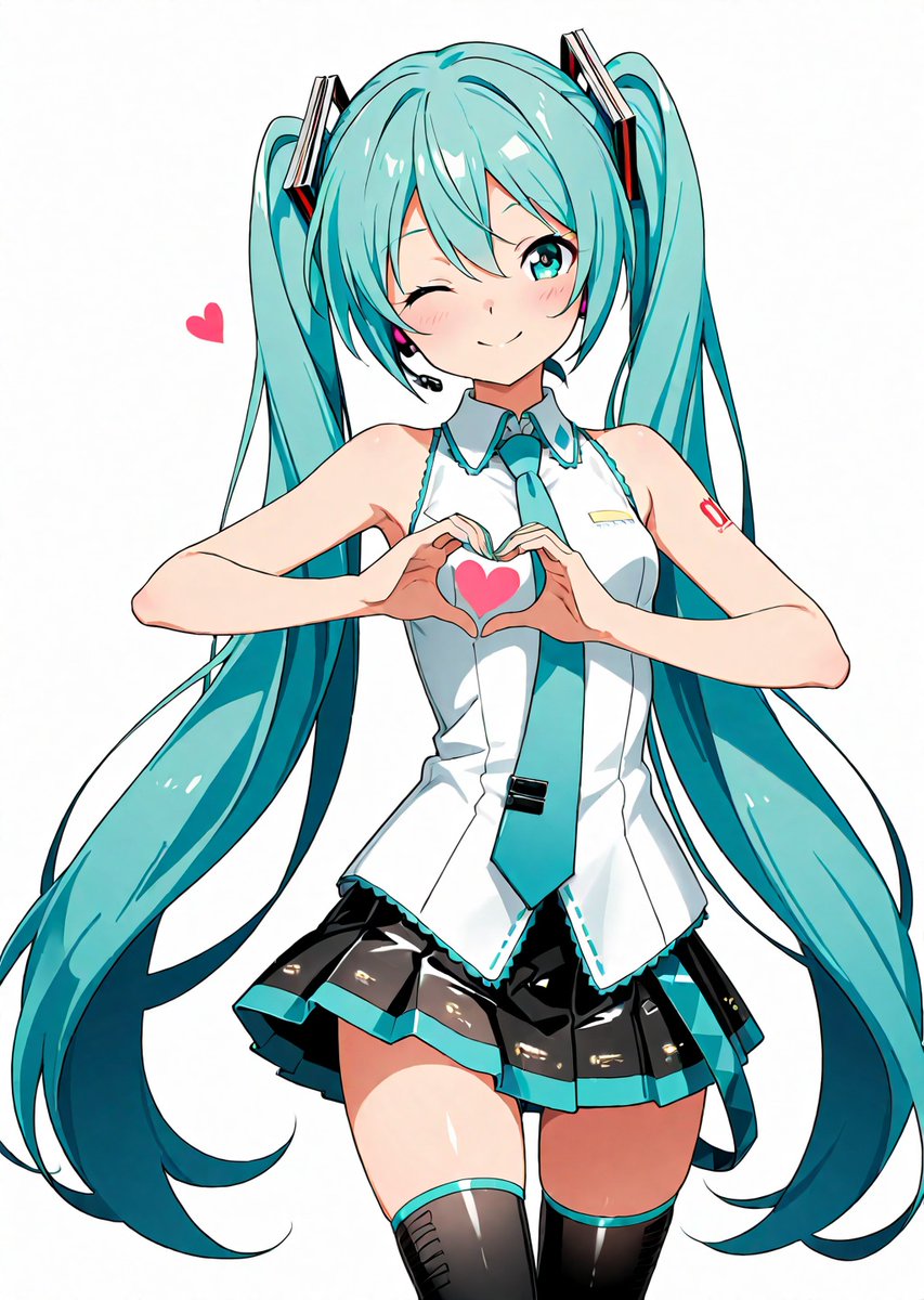 こんにちは。
ハートサイン

SFW
#初音ミク、#HatsuneMiku