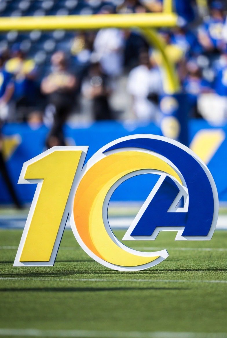 jonathancorbett's tweet image. Happy anniversary Rams in LA!!