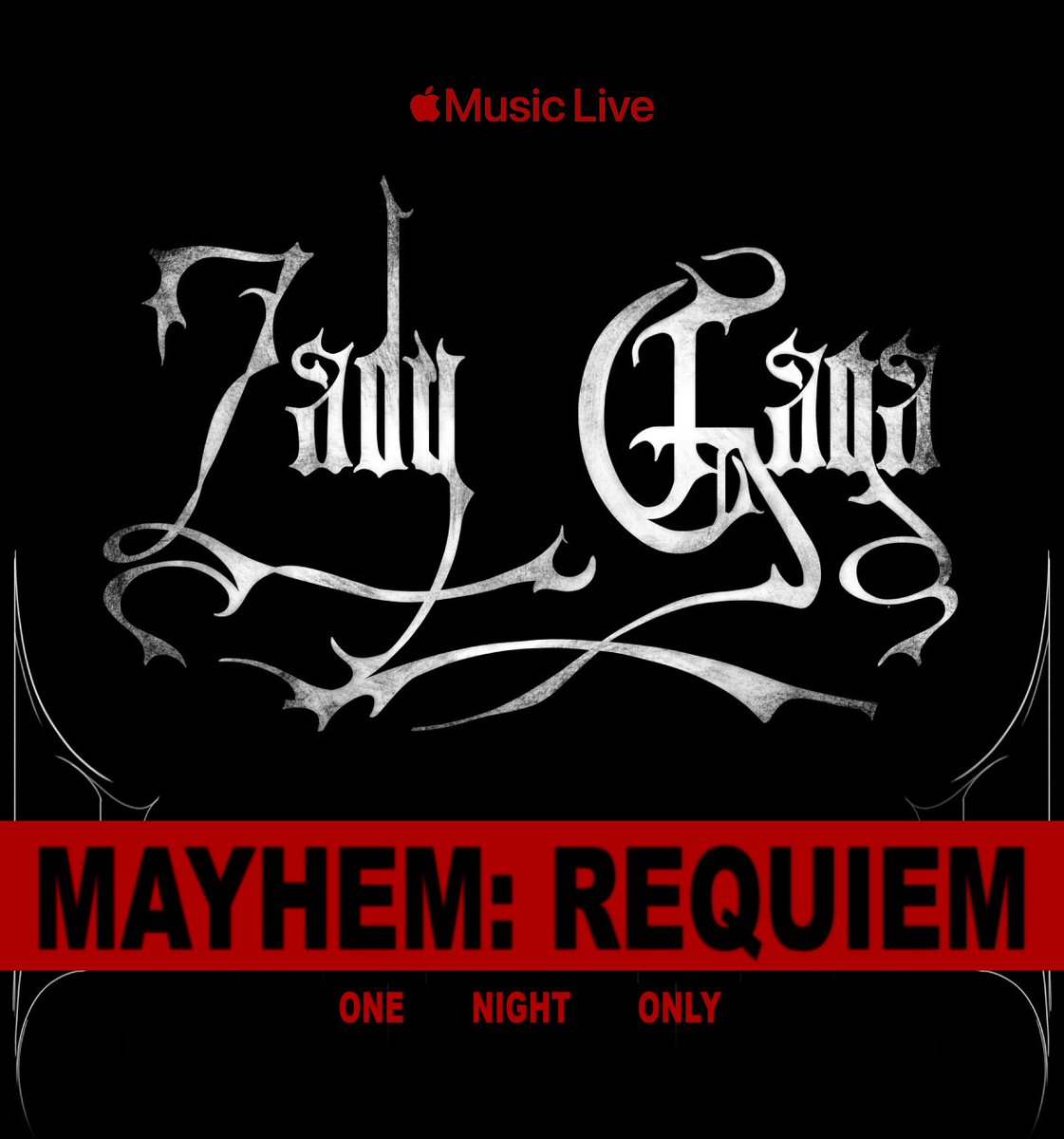 PopCrave's tweet image. Lady Gaga to hold a private concert for Apple Music Live at The Wiltern in Los Angeles this Wednesday, January 14.