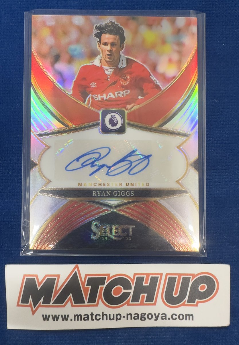 Roy 様 おめでとうございます🎊 Panini SelectからマンUのレジェンドが