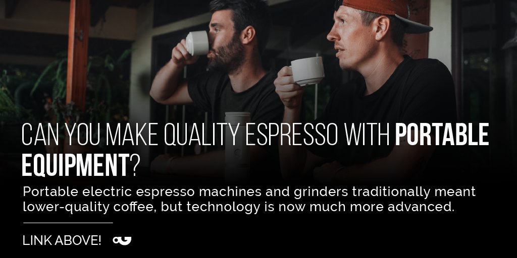 PerfectDailyG's tweet image. Portable electric #espresso machines and grinders traditionally meant lower-quality #specialtycoffee, but technology is now much more advanced.👉perfectdailygrind.com/2026/01/qualit…