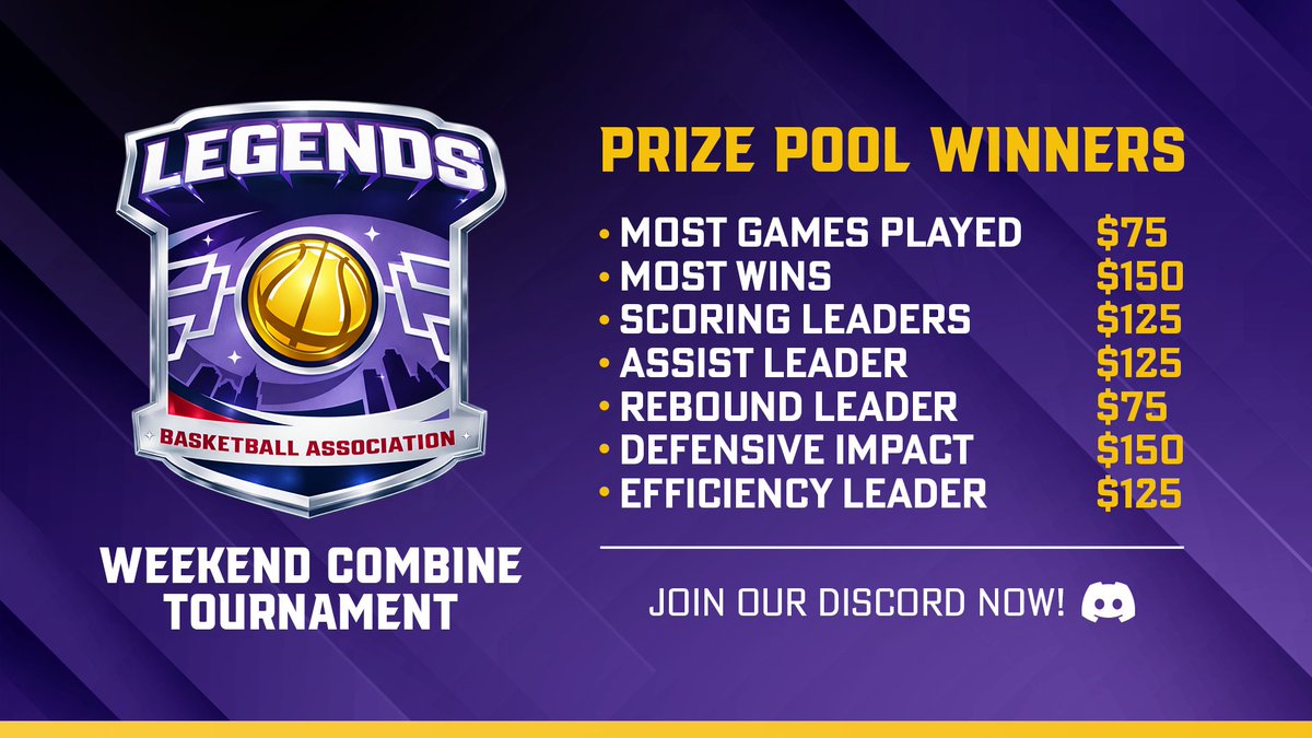 TheLBALeague's tweet image. Just to give a bit more insight as to why you should be in these combines👀

Every weekend, we are giving players $750 in awards every Tuesday until the draft. 

(Every week paid $750 in total) 

Its FREE Entry, so no excuse.

Sign up and Join the Discord!

Lets Run!