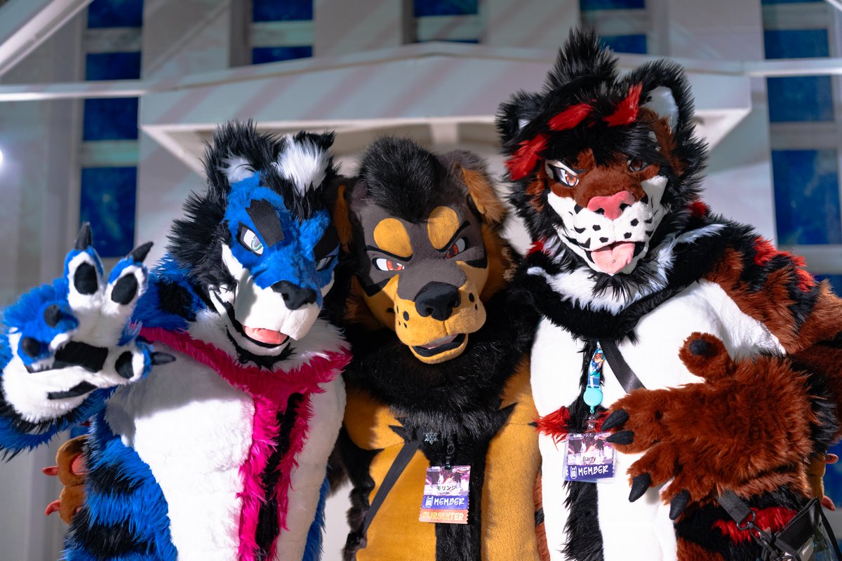 ケモケモ ごついケモノ三匹！ #JMoF2026