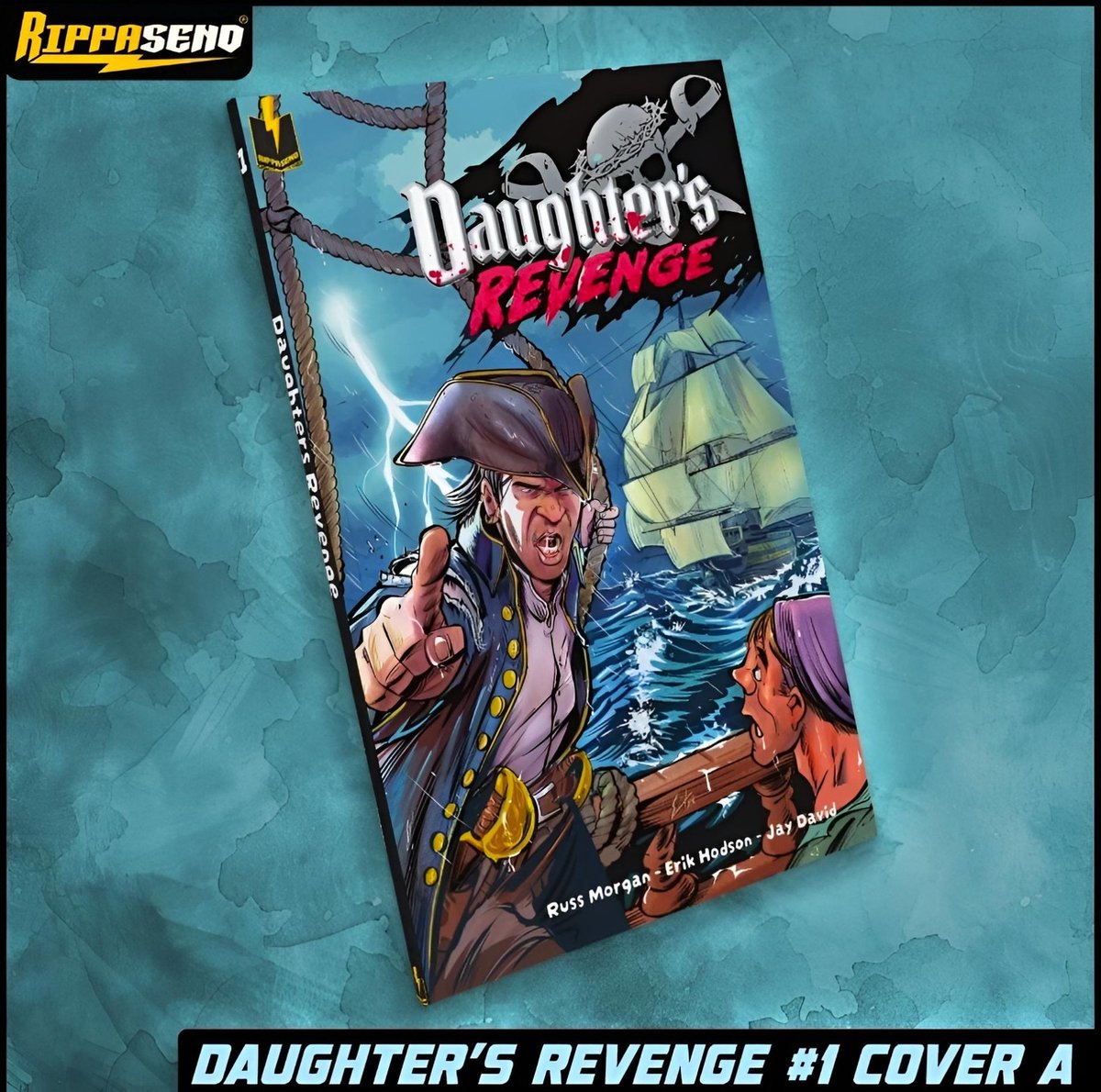 Bruce_MLL's tweet photo. The "Daughter's Revenge" campaign from @Drunk3po @XwingsHangar and @DreadedDinosaur, is less than $2,300 away from it's initial sales goal in just a few days!! 

Set sail over to the @RippaSend store in the link in the comments and pre-order yours today!! 🔥🔥🔥 https://t.co/4Y2736oSUk