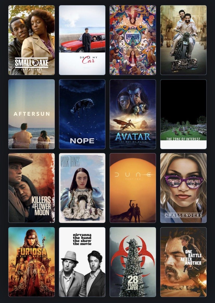 Best movies of the decade so far? in chronological order: